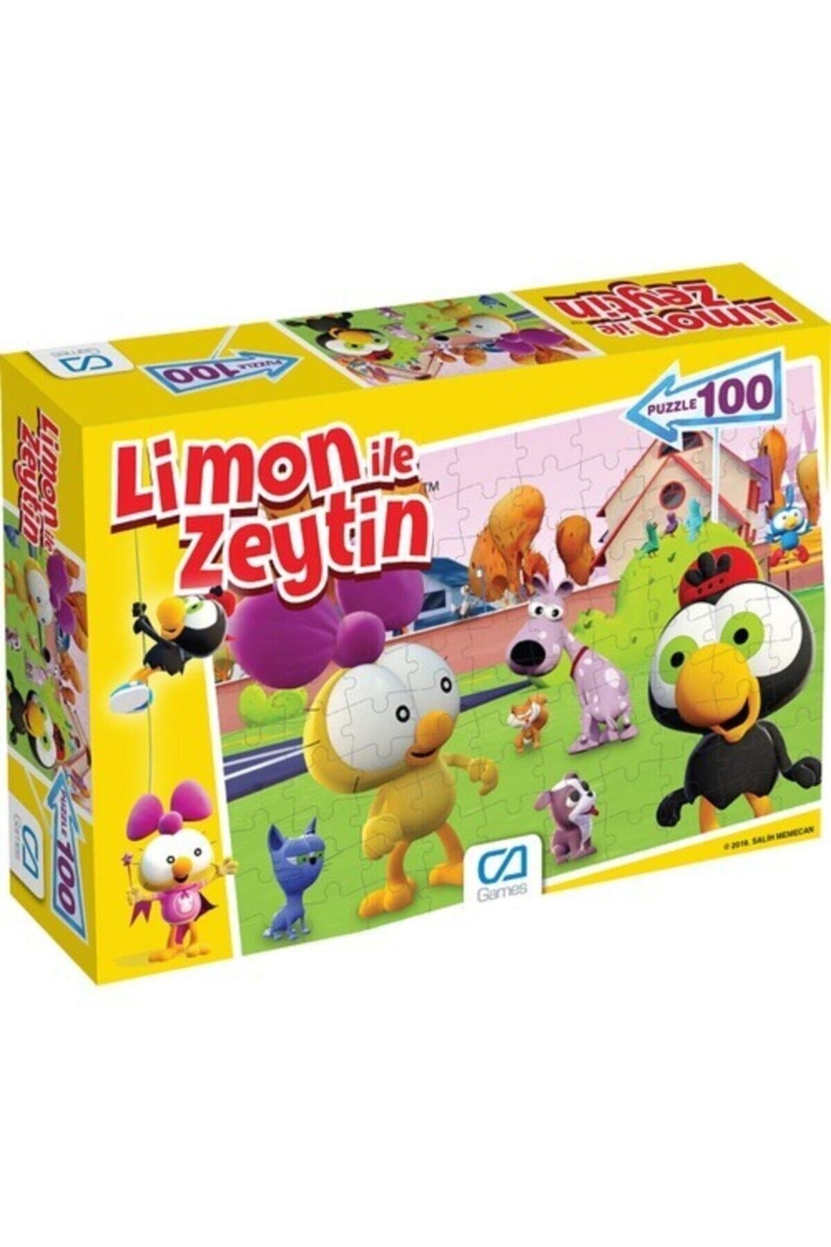 Limon ile Zeytin Puzzle 100 Parça Ca.505084