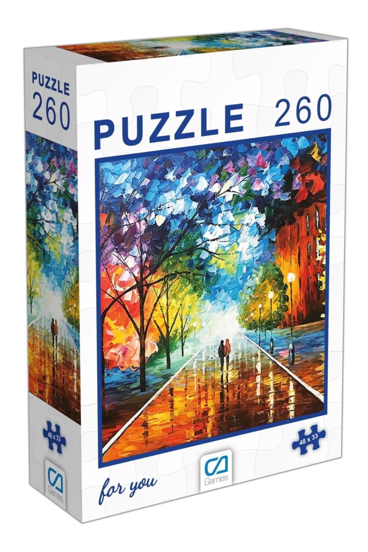 Manzara Puzzle 260 Parça 48 X 33 Cm