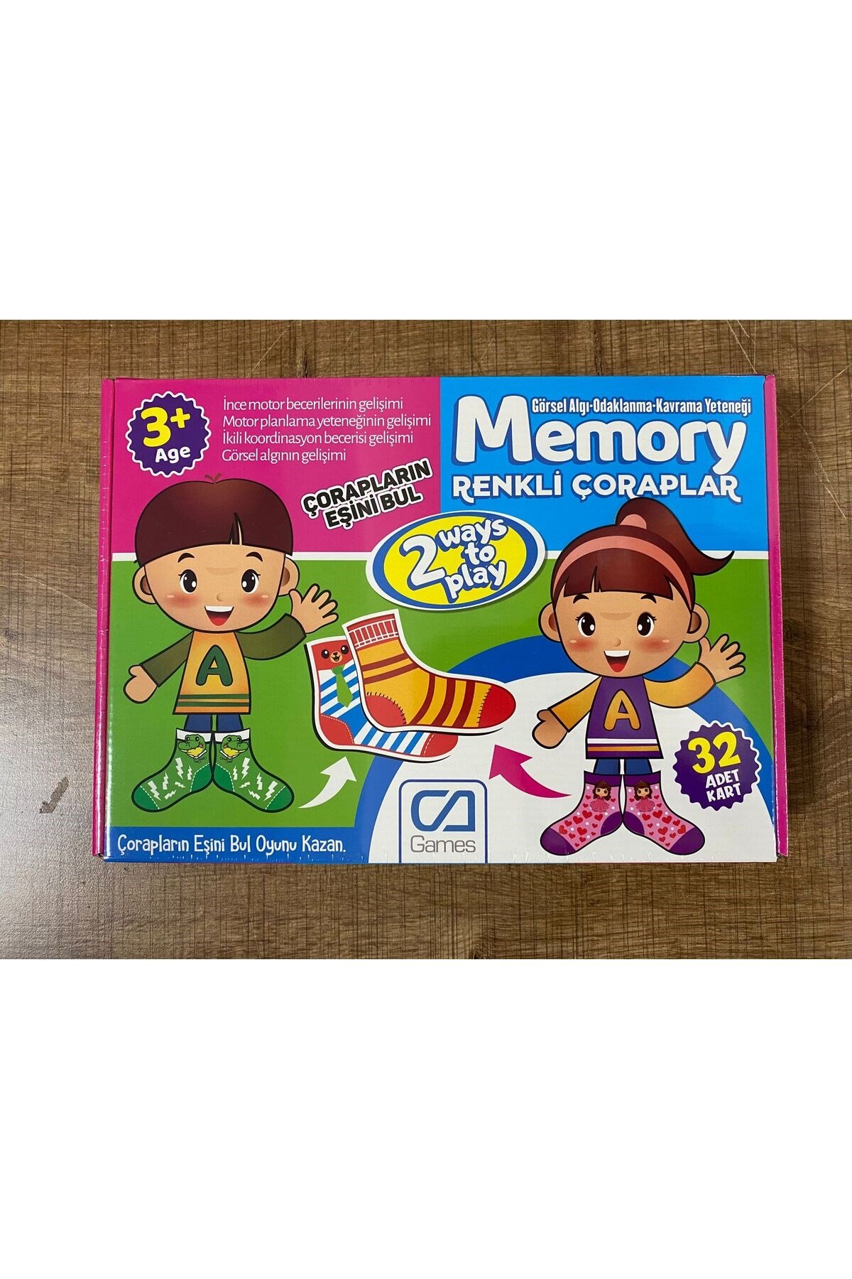 Memory renkli çoraplar