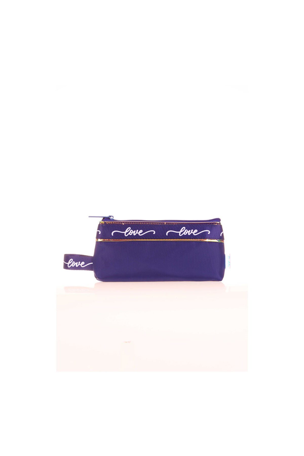 Mirror Baggy Kalem Çantası Lacivert K2666