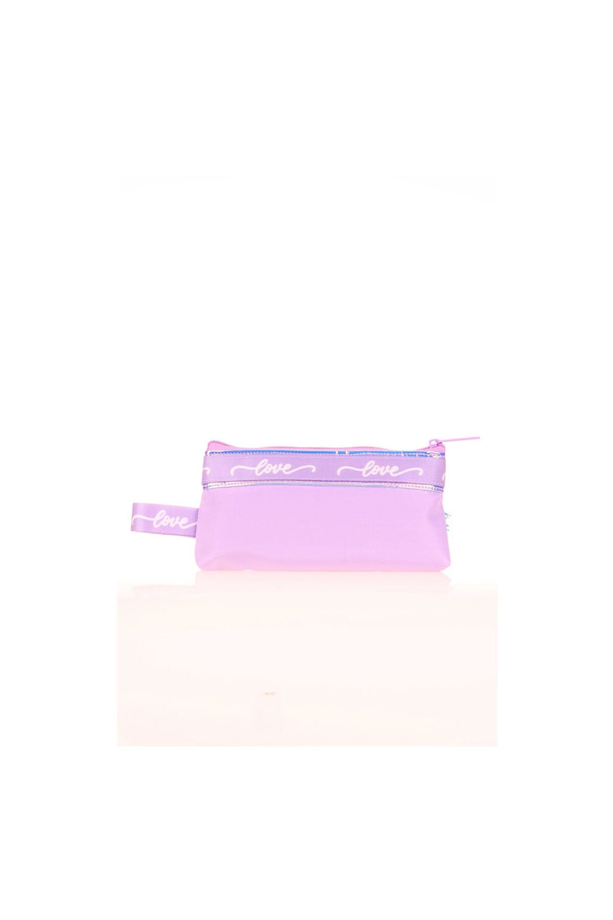 Mirror Baggy Kalem Çantası Lila K2667