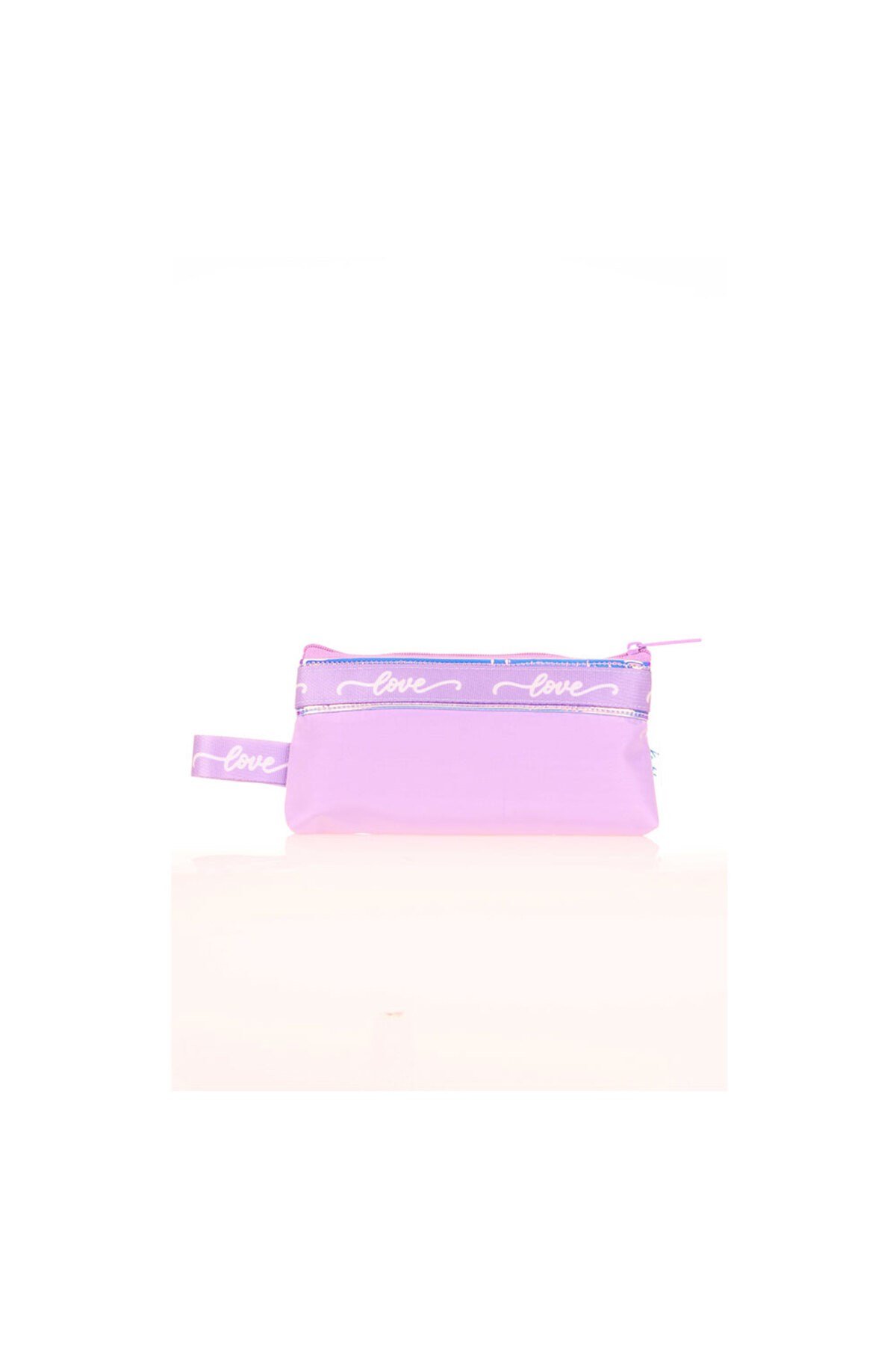 Mirror Baggy Kalem Çantası Lila K2667