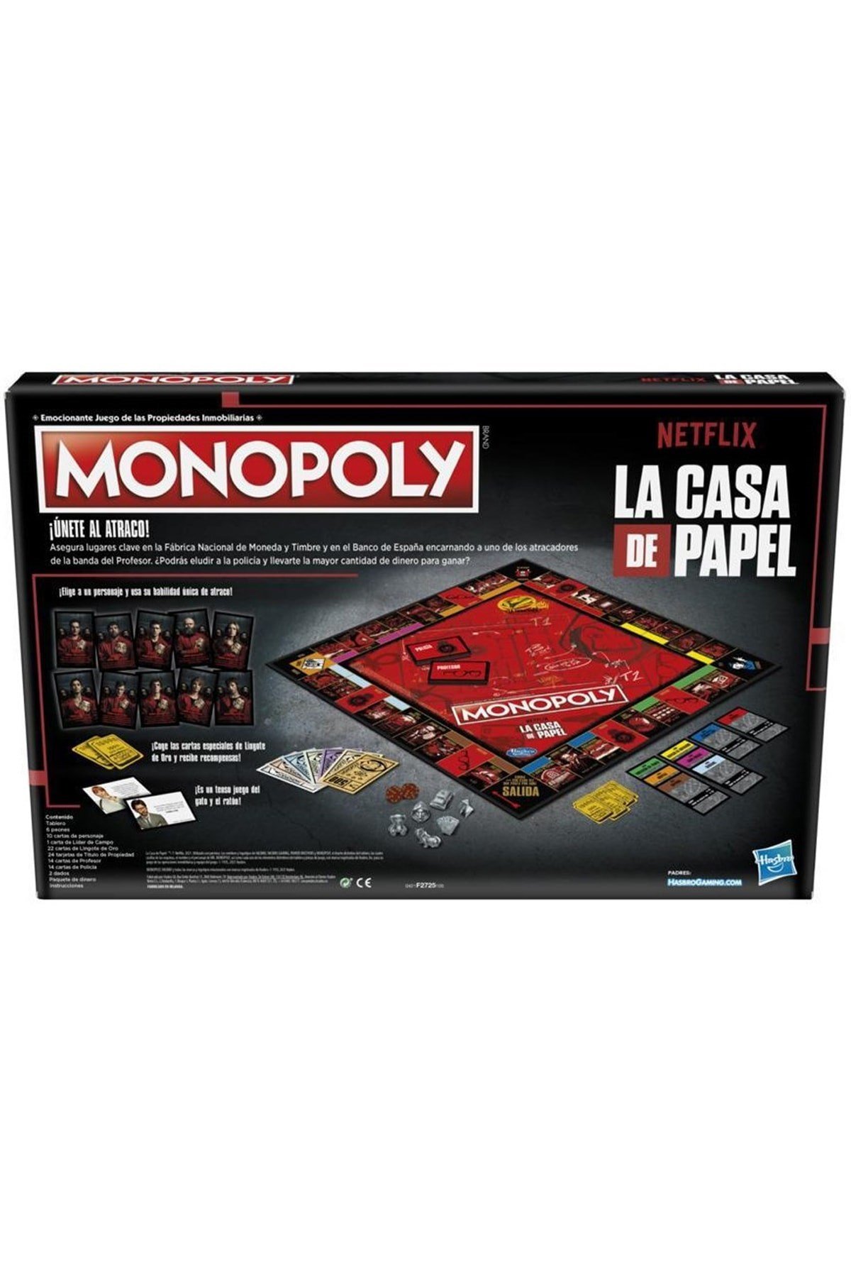 Monopoly La Casa De Papel Detaylı 16+ 2-6 Oyunculu F2725
