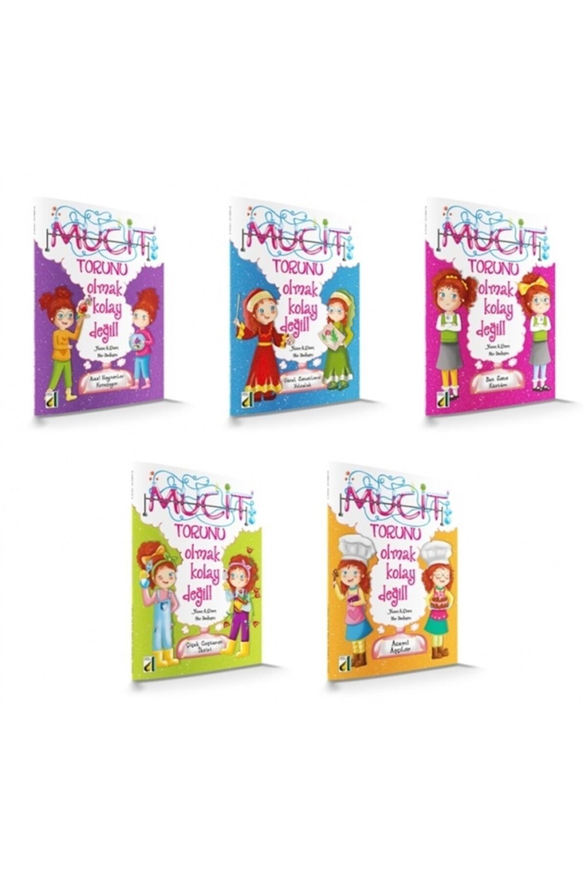 Mucit Torunu Olmak Kolay Değil! ( 5 Kitap+hds ) - Nur Dombaycı 9786051740843