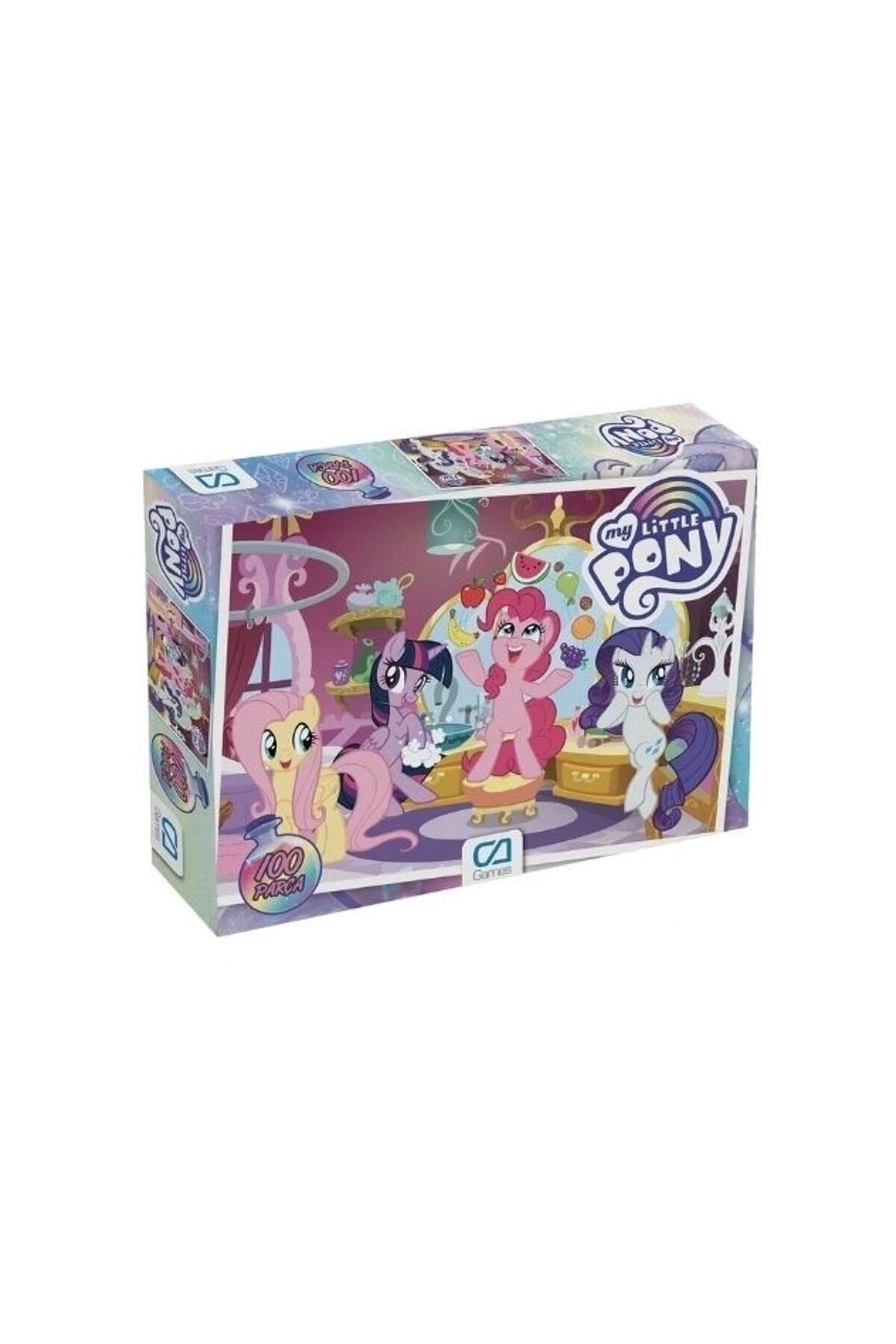 My Little Pony 100 Parça Kiz Çocuk Puzzle