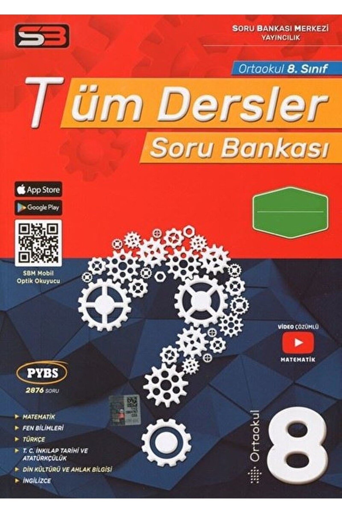 Ortaokul 8. Sınıf Tüm Dersler Soru Bankası / Kolektif / / 9786059567206
