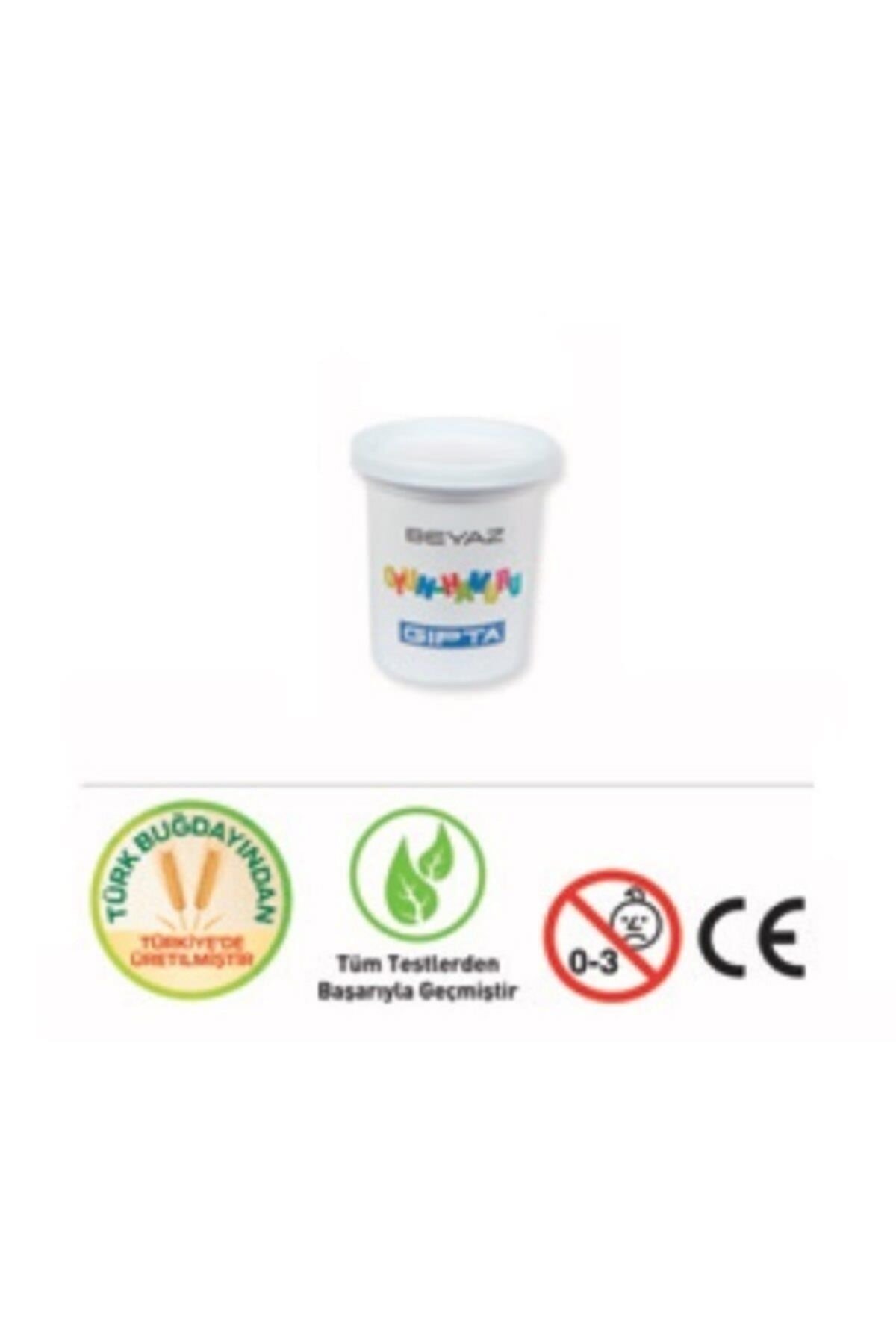 Oyun Hamuru 140 Gr Beyaz K8408