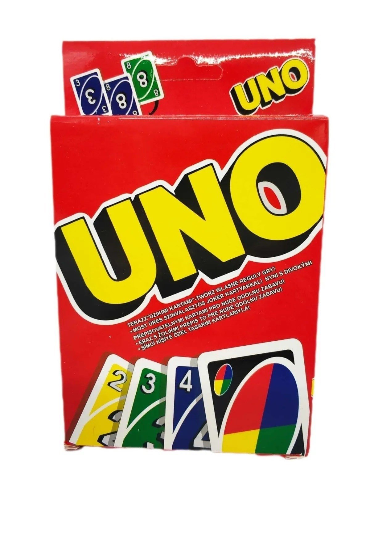 Oyun Kartları Uno 108 Kart Kutulu