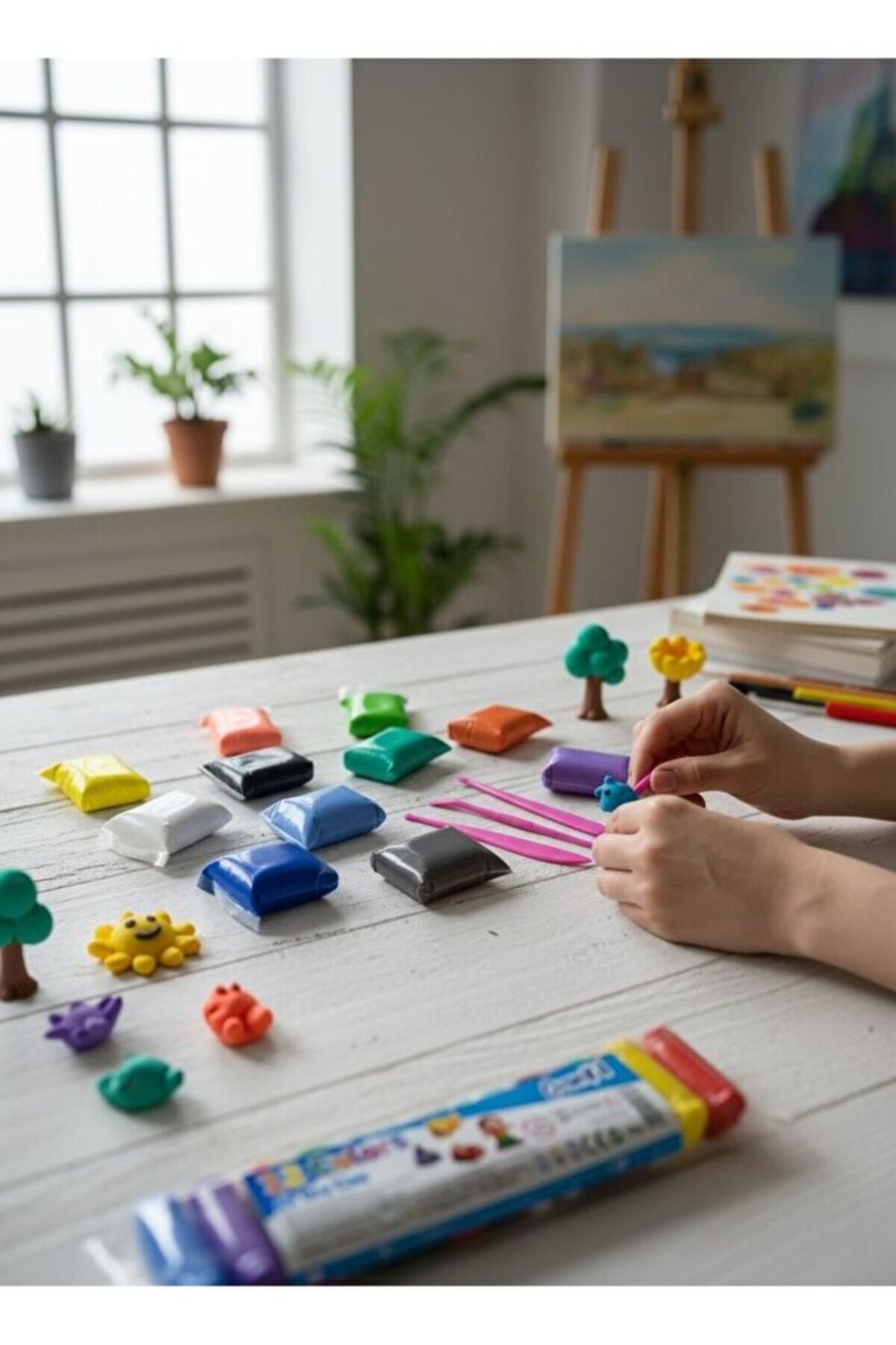 Oyun Kili 12 li paket Zıplayan Oyun Hamuru