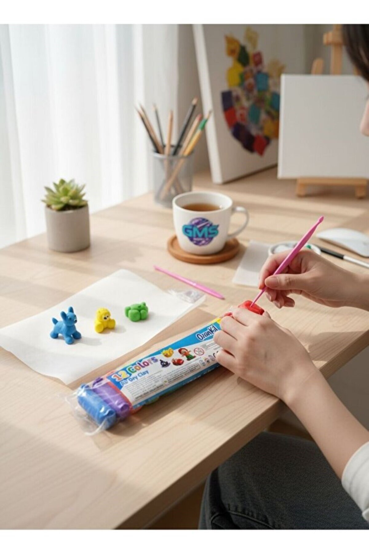Oyun Kili 12 li paket Zıplayan Oyun Hamuru