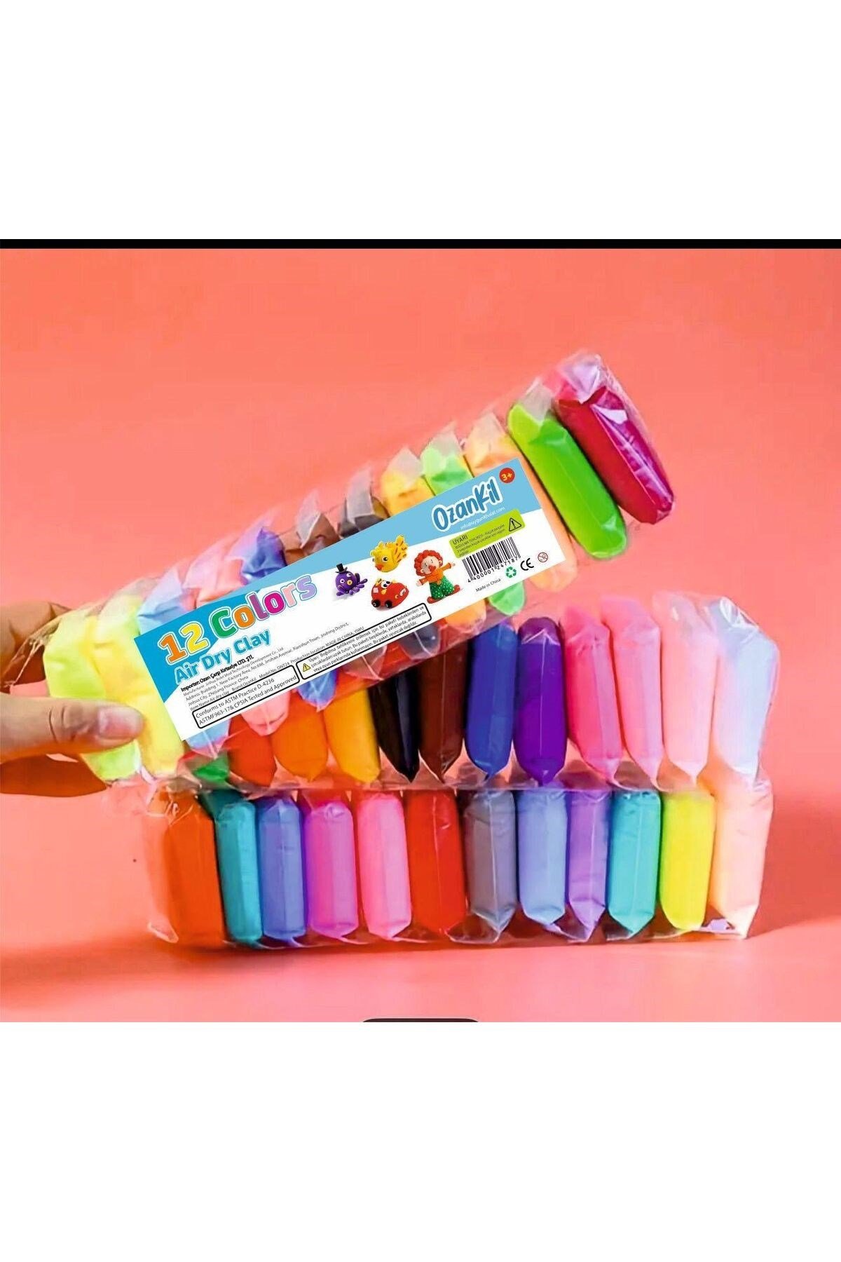 Oyun Kili 12 li paket Zıplayan Oyun Hamuru