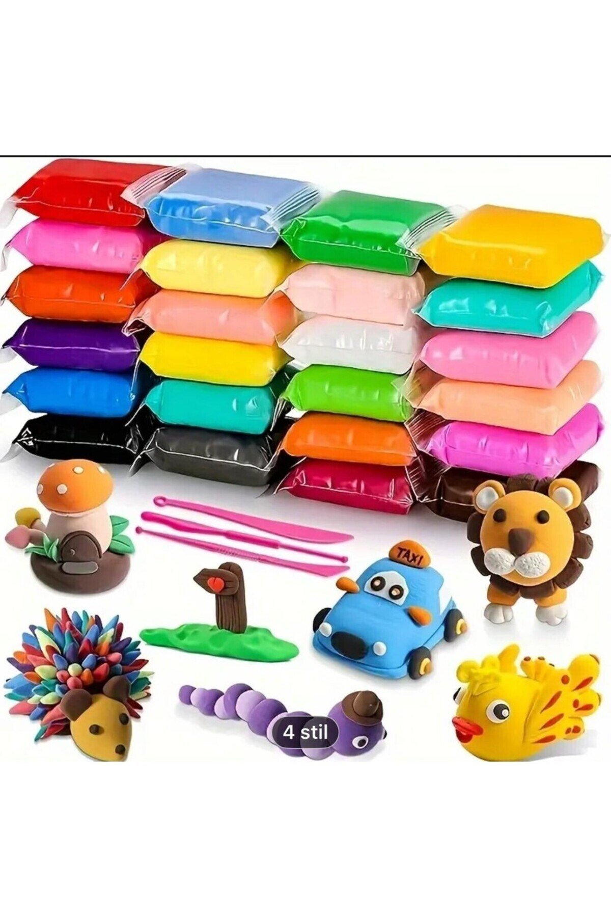Oyun Kili 12 li paket Zıplayan Oyun Hamuru