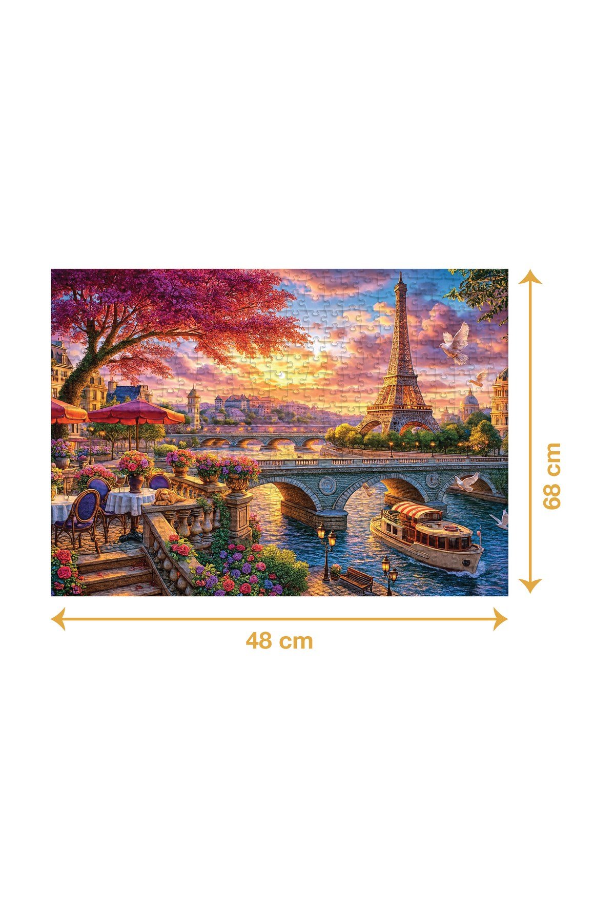 PARİS'TE AKŞAMÜSTÜ PUZZLE 1000 PARÇA