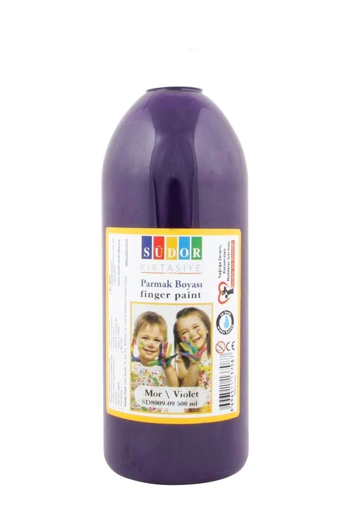 Parmak Boya 500ml Mor 8696511137087 - Mor