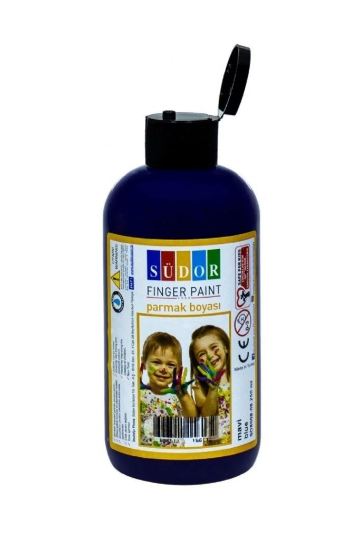 Parmak Boyası - Prusya Mavi 250 ml.