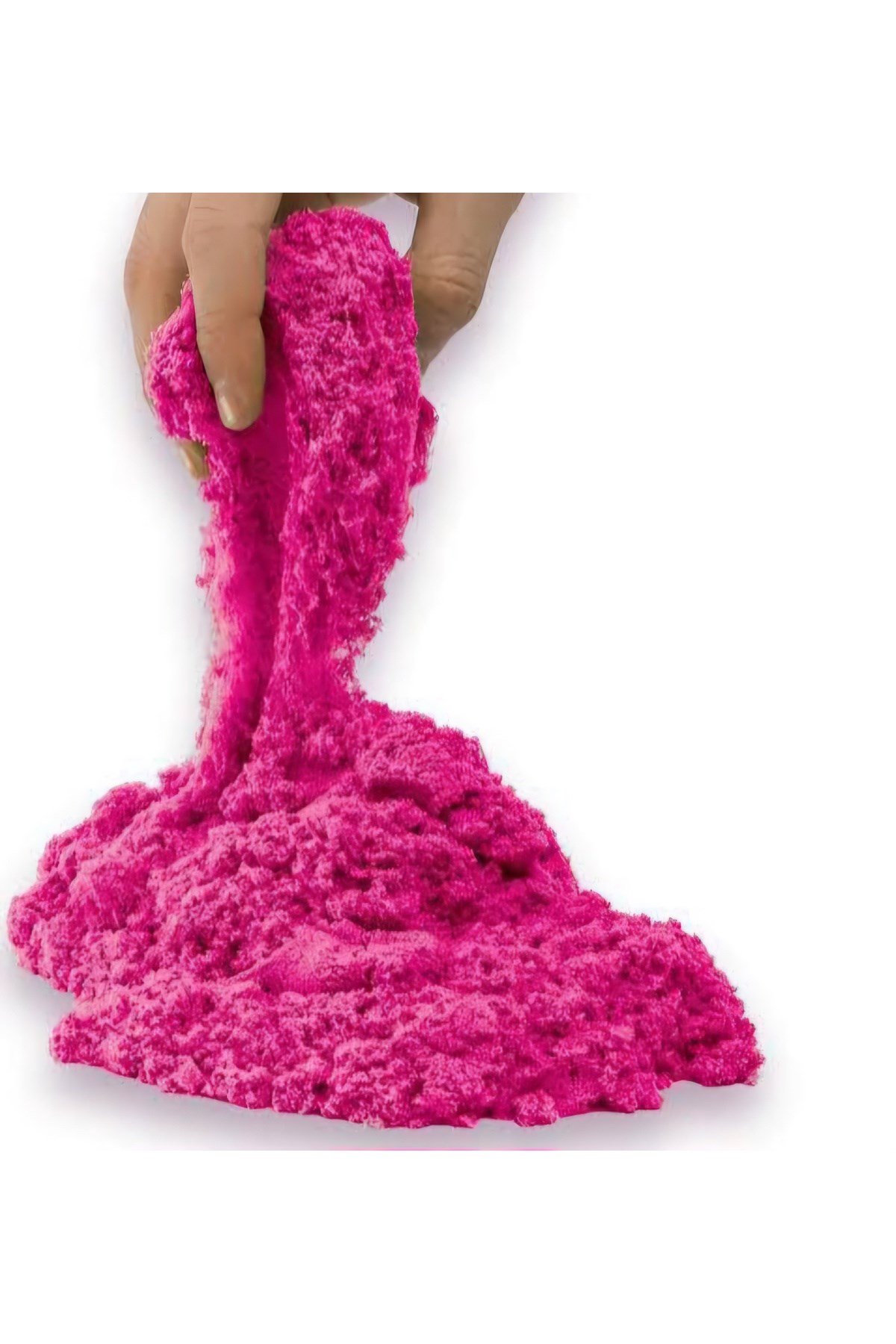 Pembe Kinetik Kum Oyun Kumu 1 Kg