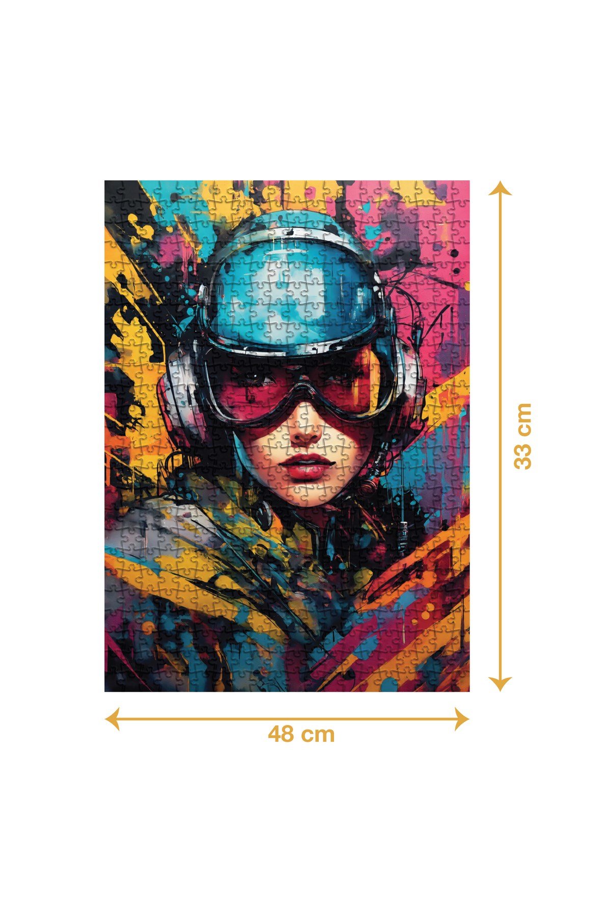 PİLOT KADIN PUZZLE 500 PARÇA