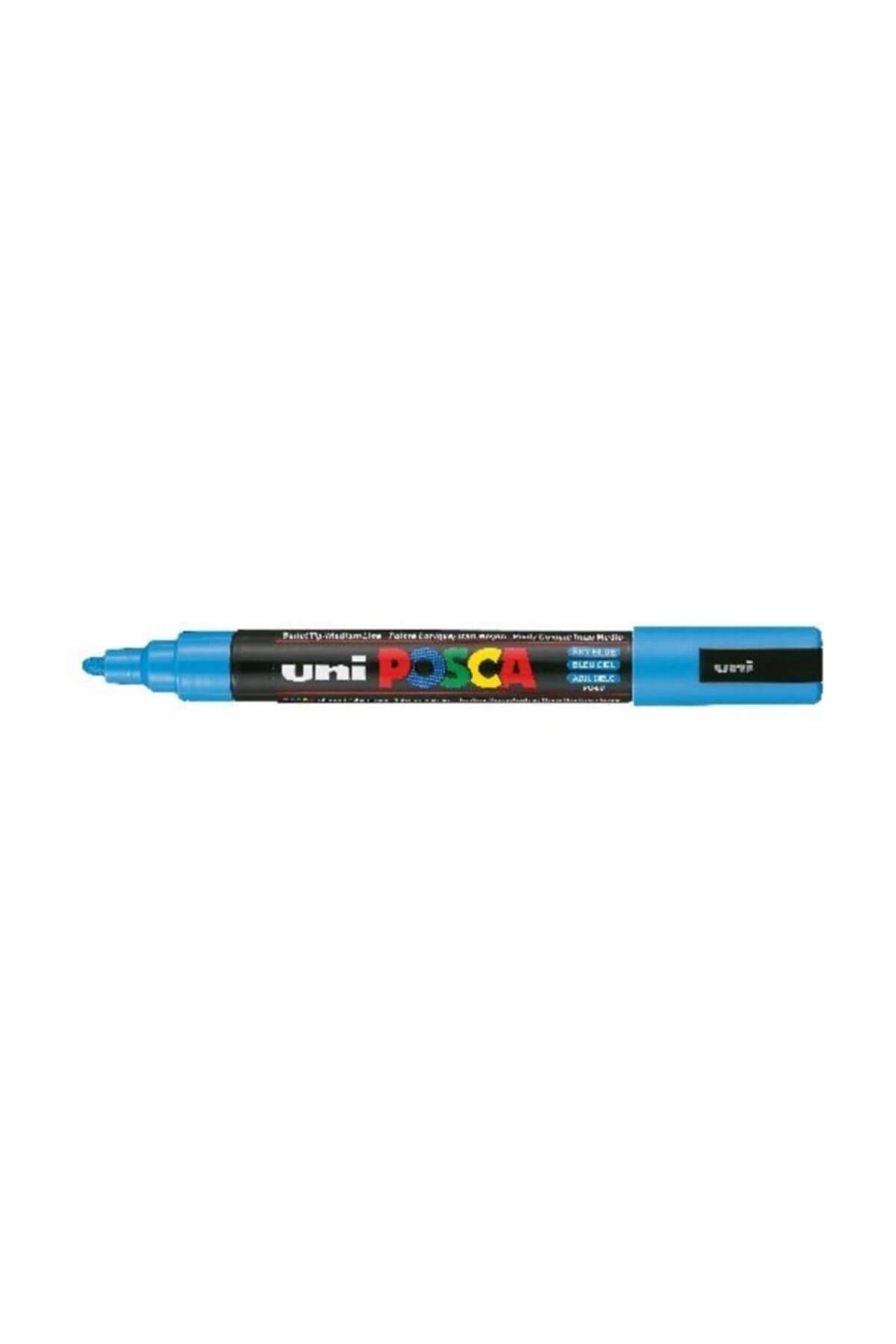 Posca Su Bazlı Poster Markörü 1.8-2.5 Mm Gök Mavi Pc-5m