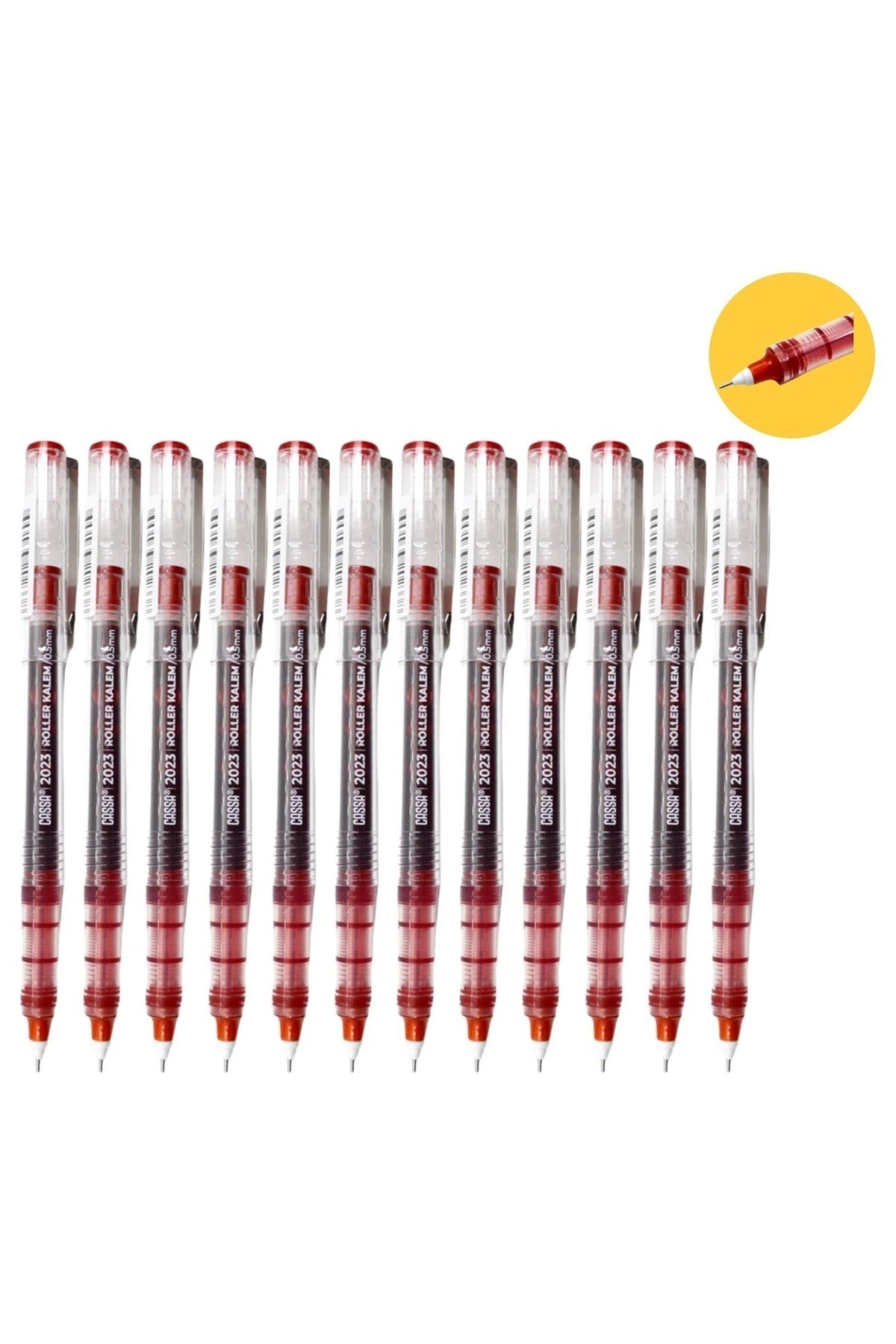 Roller Kalem 0.5 Mm Kırmızı 2023 / Cassa