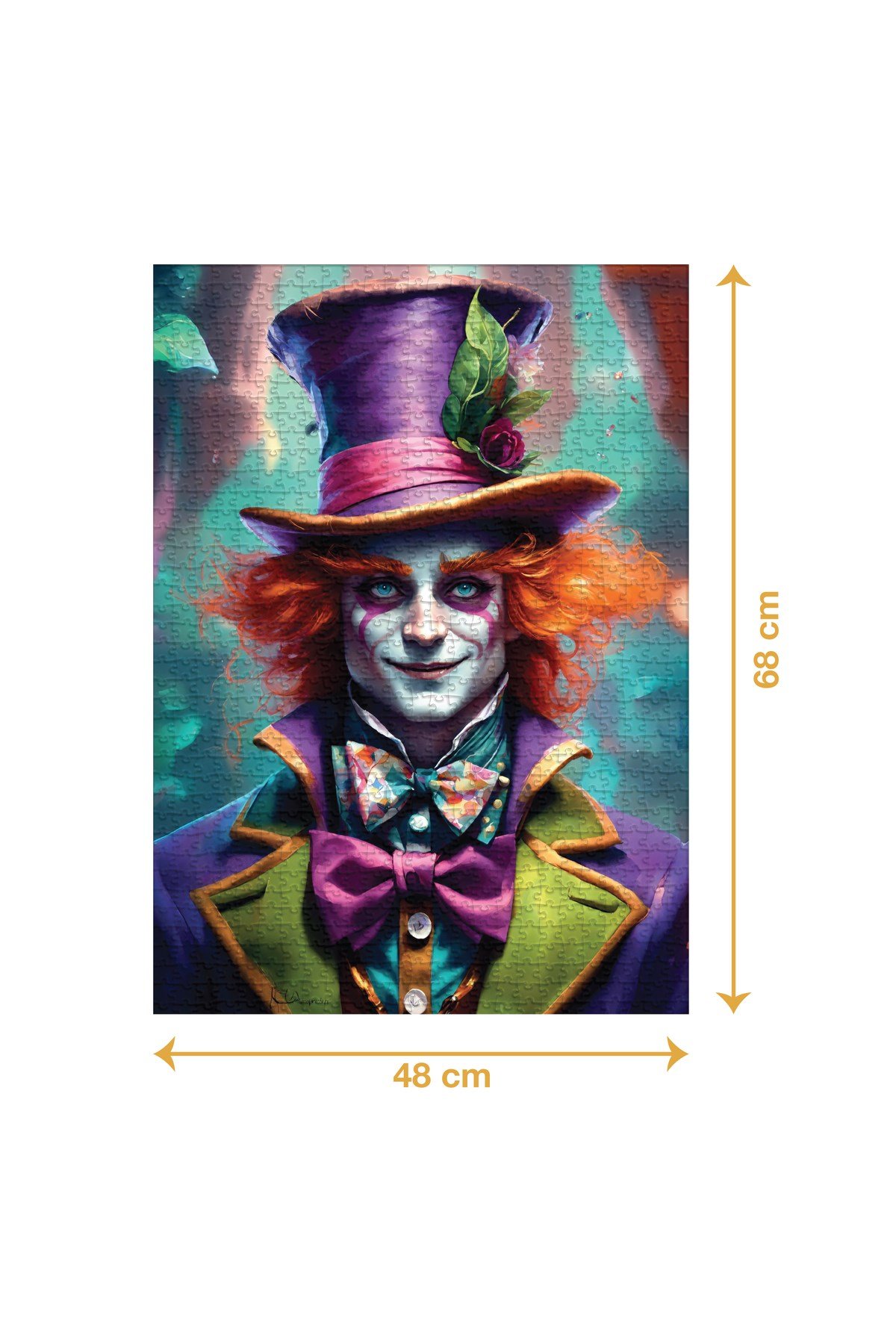 ŞAPKALI ADAM PUZZLE 1000 PARÇA