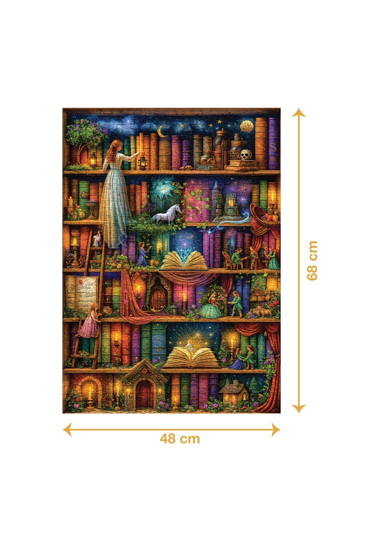 SİHİRLİ KİTAPLAR PUZZLE 1000 PARÇA