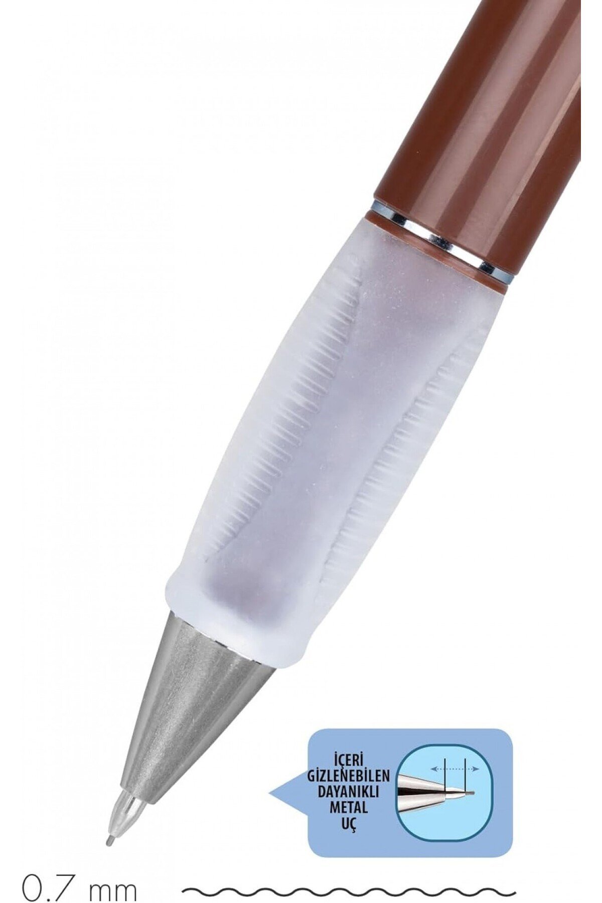 slcshp DEEP MEKANIK KURSUN KALEM 07MM TOPRAK KAHVERENGİ shopslck 1061052