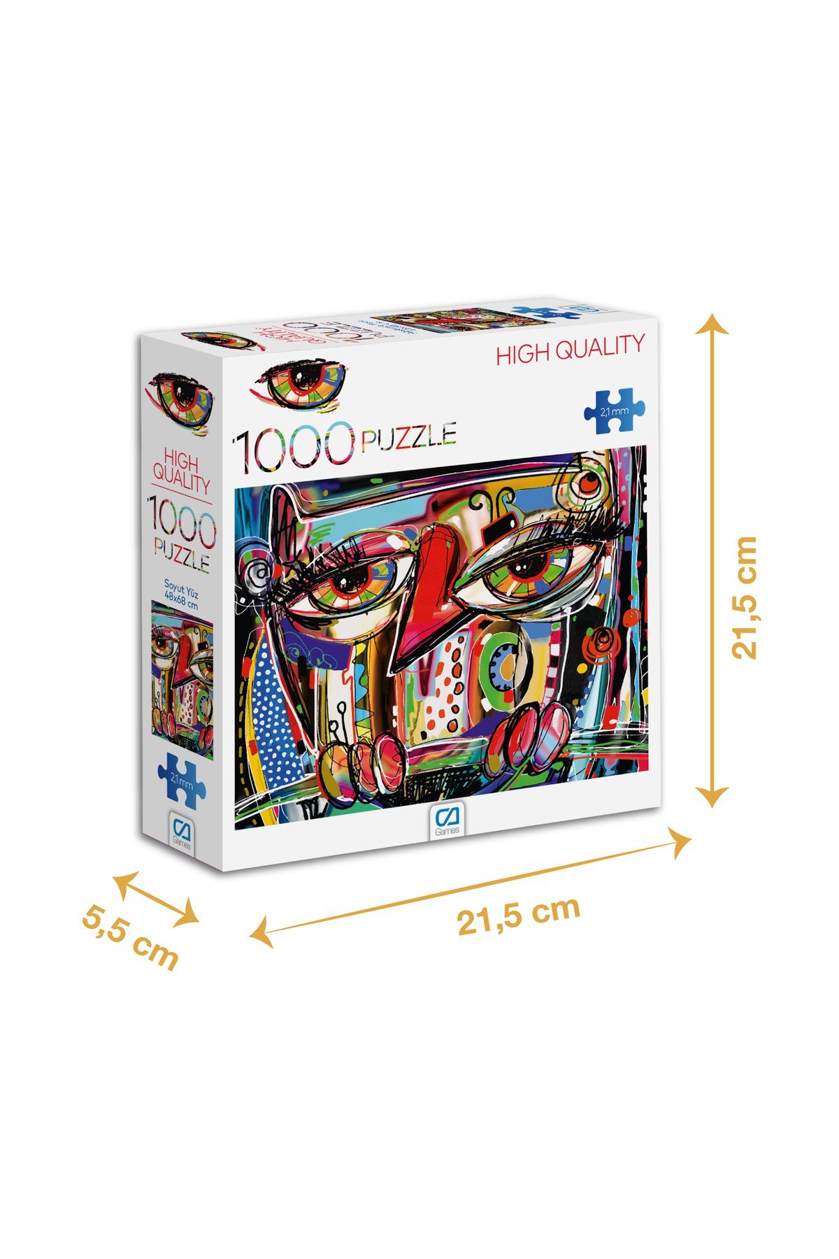 SOYUT YÜZ PUZZLE 1000 PARÇA