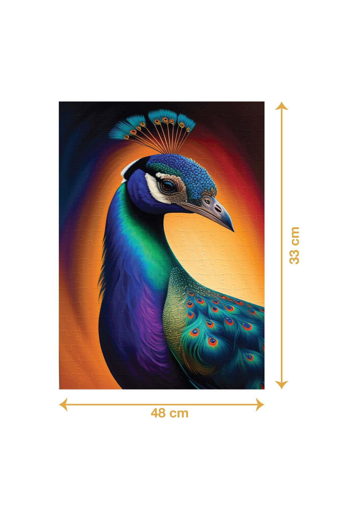 TAVUS KUŞU PUZZLE 200 PARÇA