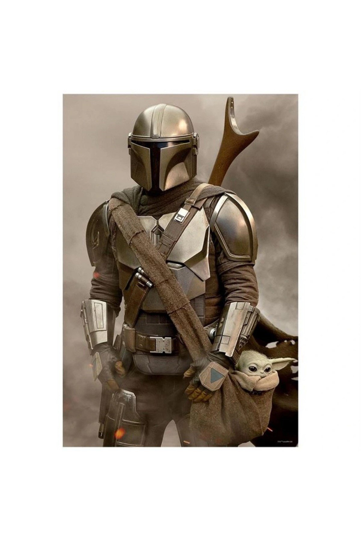 The Mandalorian Metal Kutu Puzzle 300 Parça