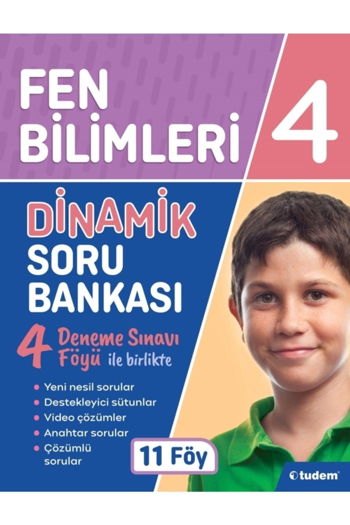 Tudem 4, Sınıf Dinamik Sorular Matematik+sosyal+fen+türkçe+tüm Ders Kılavuz Deneme Seti 2022