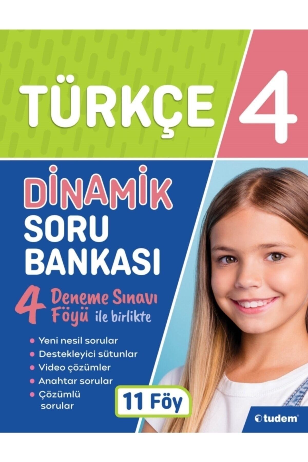 Tudem 4, Sınıf Dinamik Sorular Matematik+sosyal+fen+türkçe+tüm Ders Kılavuz Deneme Seti 2022