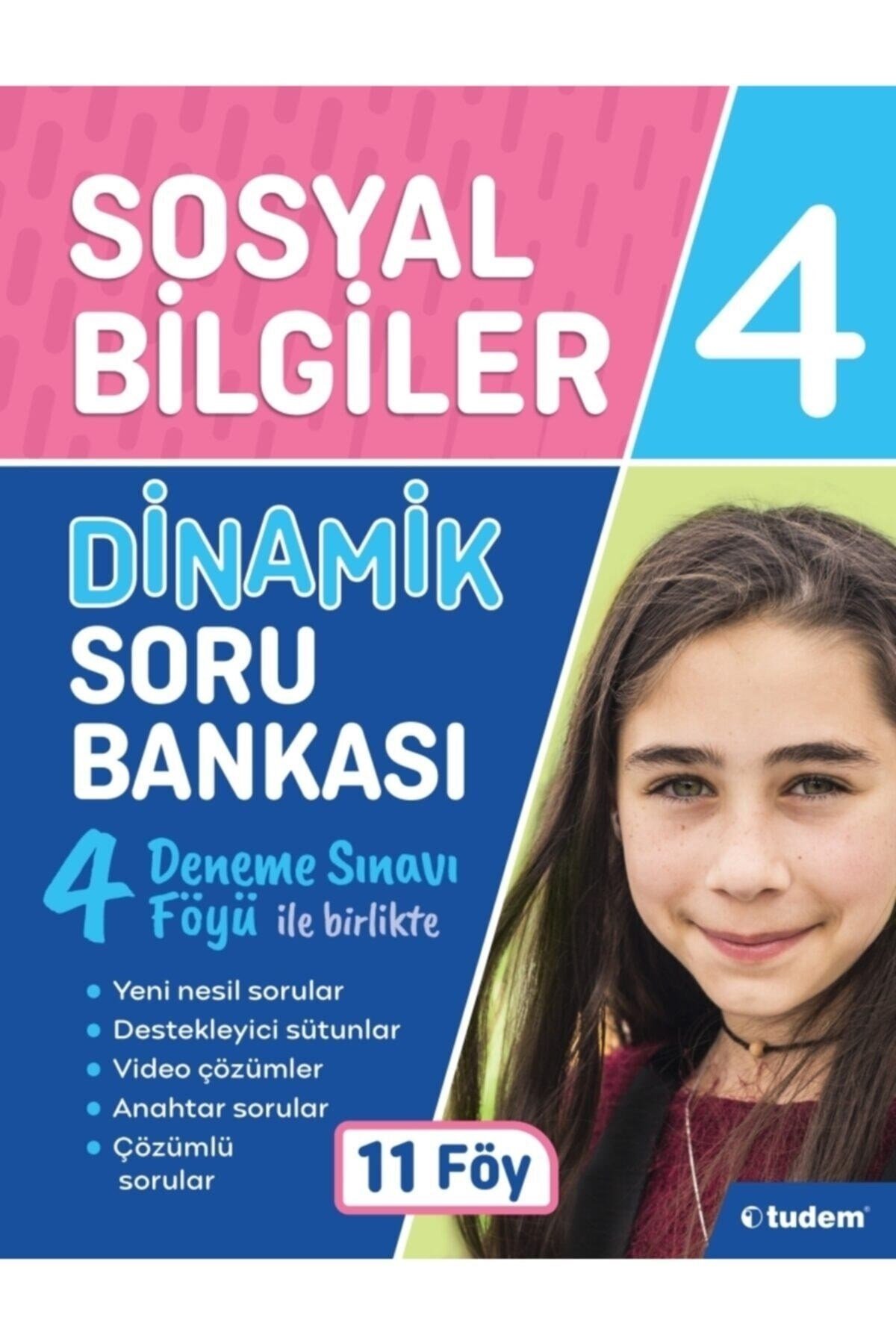 Tudem 4, Sınıf Dinamik Sorular Matematik+sosyal+fen+türkçe+tüm Ders Kılavuz Deneme Seti 2022