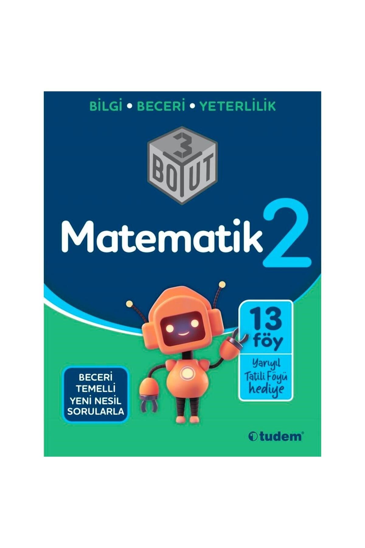 Tudem Yayınları 2. Sınıf Matematik 3 Boyut Yeni Nesil Sorularla