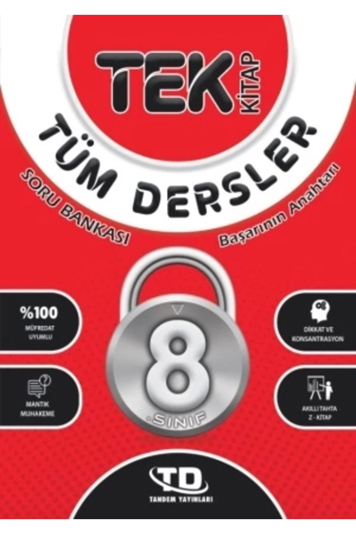 Tüm Dersler Tek Kitap 8. Sınıf Soru Bankası