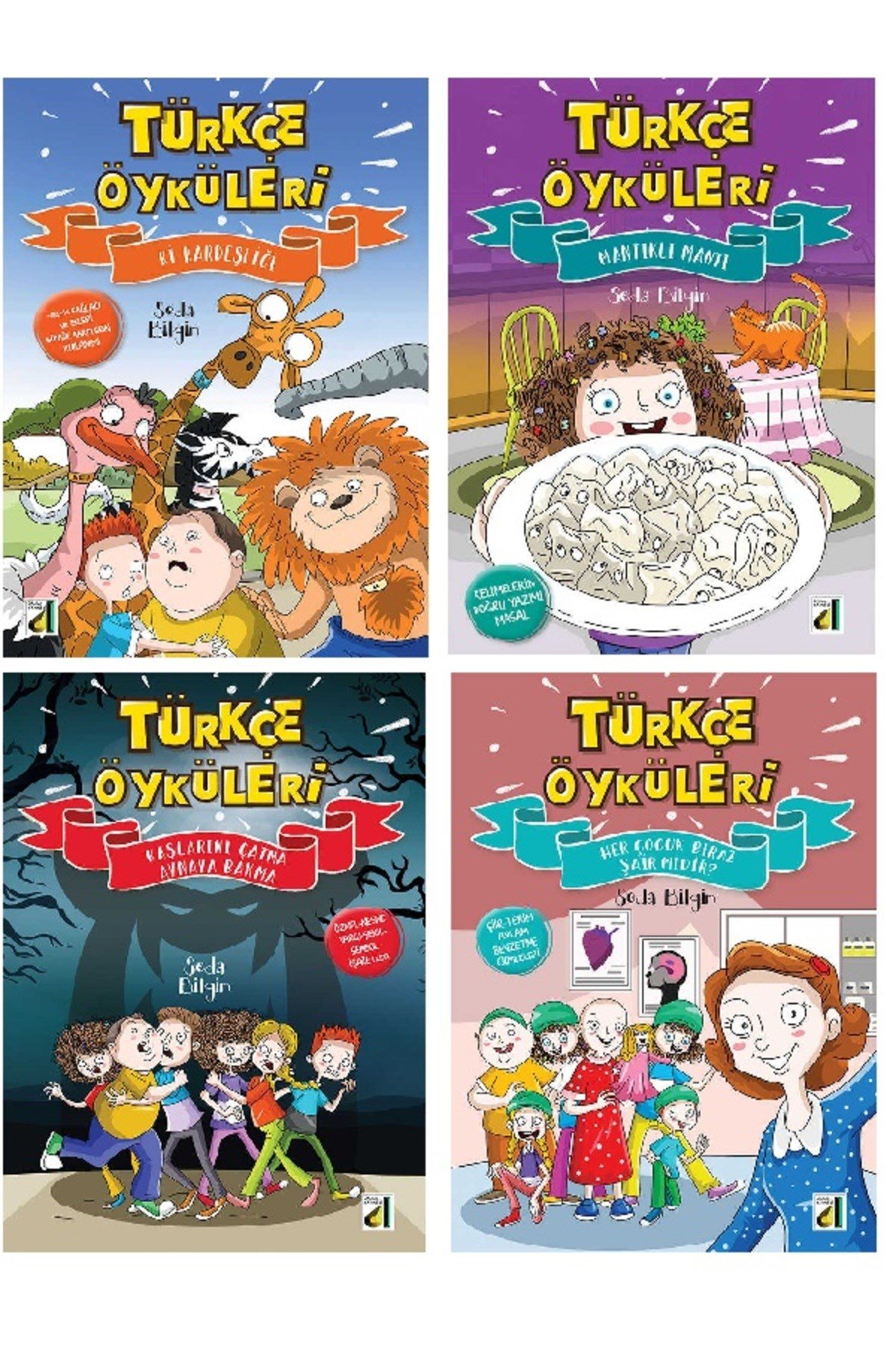 Türkçe Öyküleri (10 Kitap) Damla Yay. (Korunaklı Poşetle)