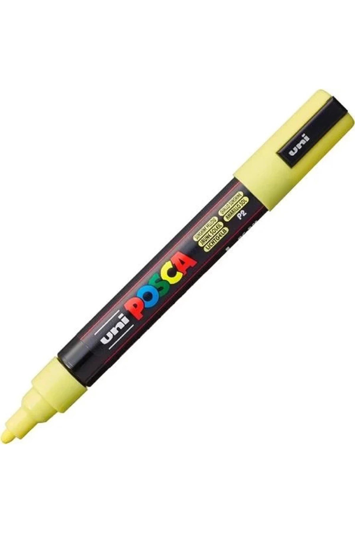 UNİ POSCA SU BAZLI POSTER MARKER PC-5M 1.8-2.5 GÜNEŞ SARI
