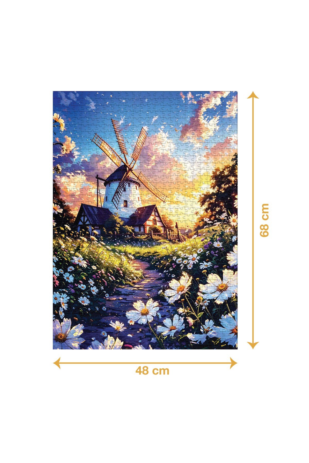 YEL DEĞİRMENİ PUZZLE 1000 PARÇA