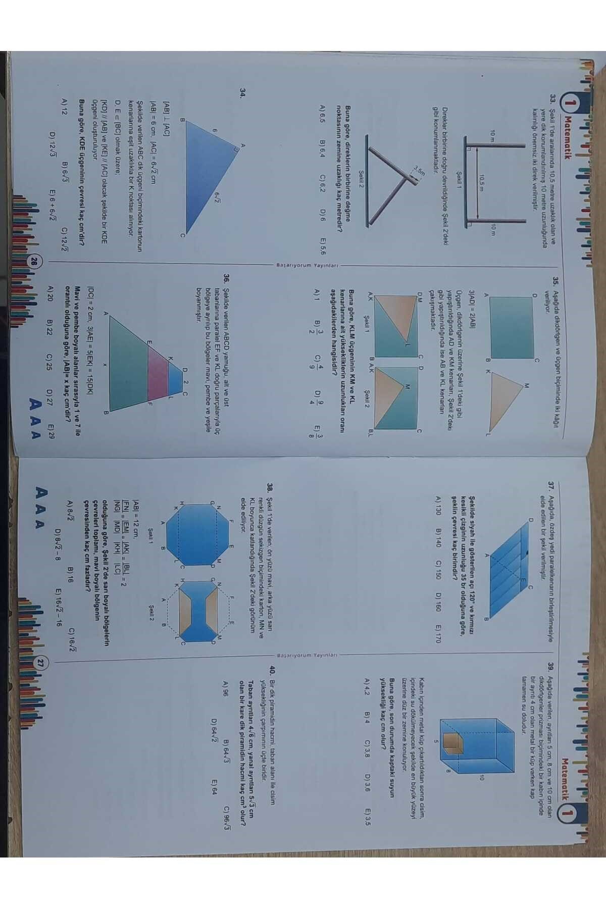 Yeni Nesil 2025 Tyt Deneme Sınavı (kendini Dene )