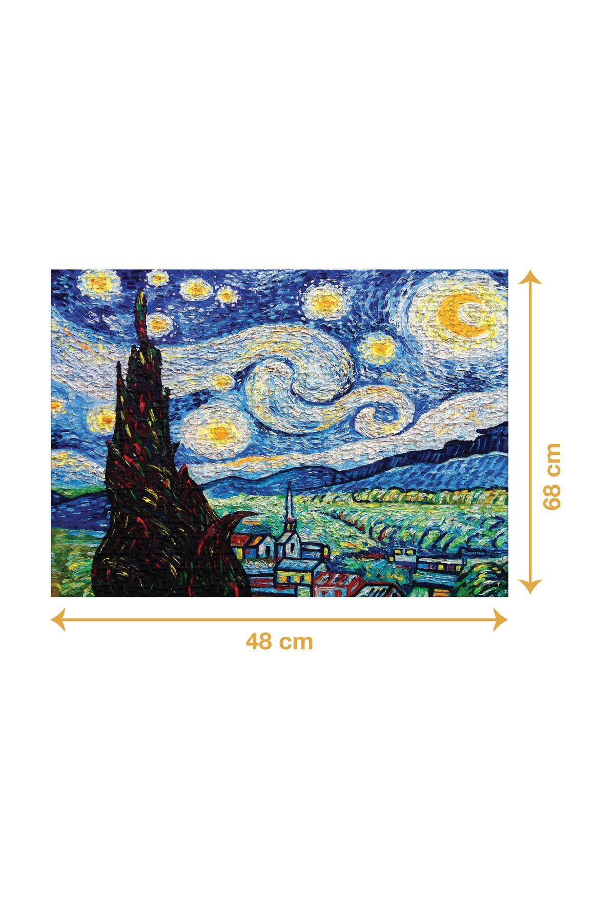 YILDIZLI GECE PUZZLE 1000 PARÇA