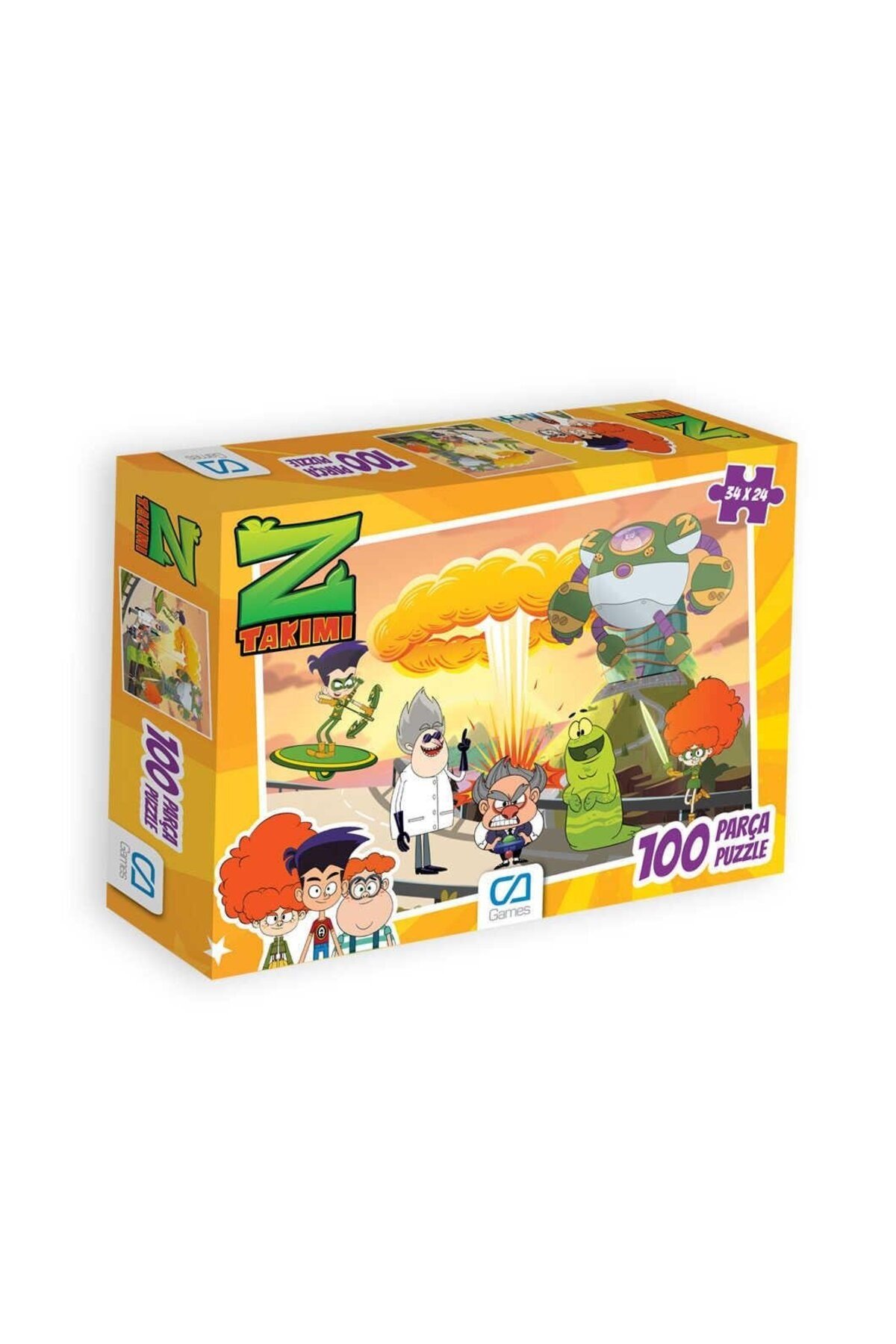 Z Takımı Puzzle 100 Parça