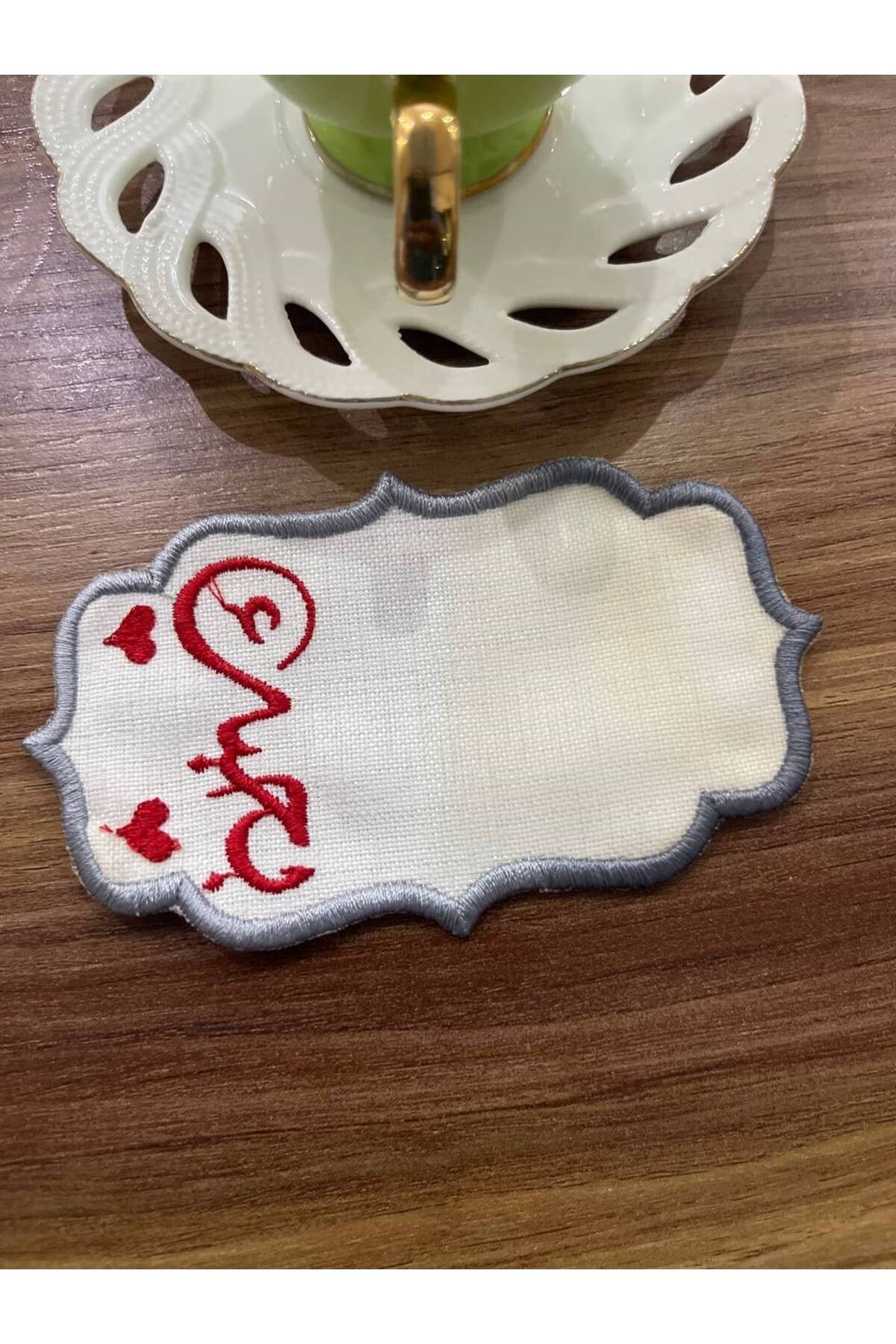 6lı Love Aşk Arapça Yazı Karakter Kahve Sonum Peçetesi 7 x 12cm