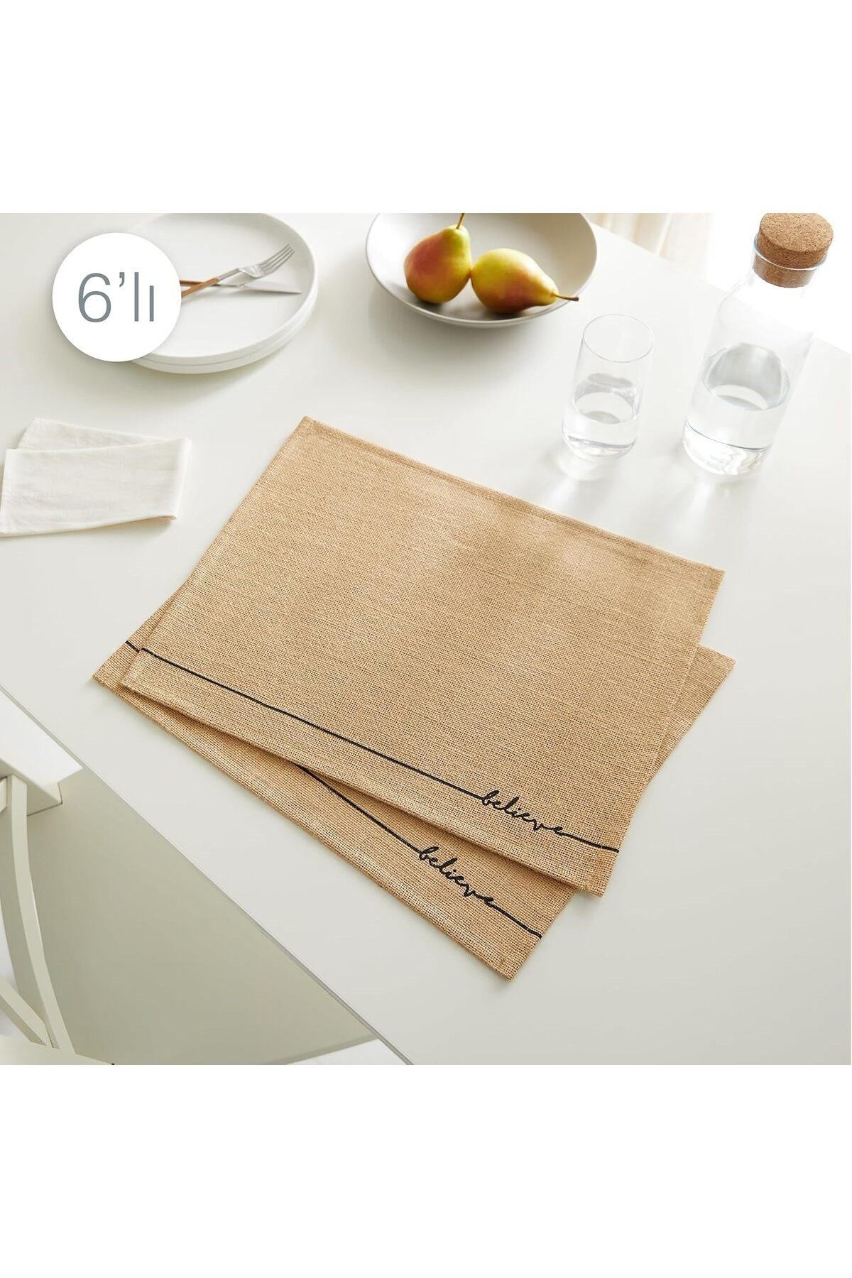 Jüt Amerikan Sevis 6Lı Set 35 x45