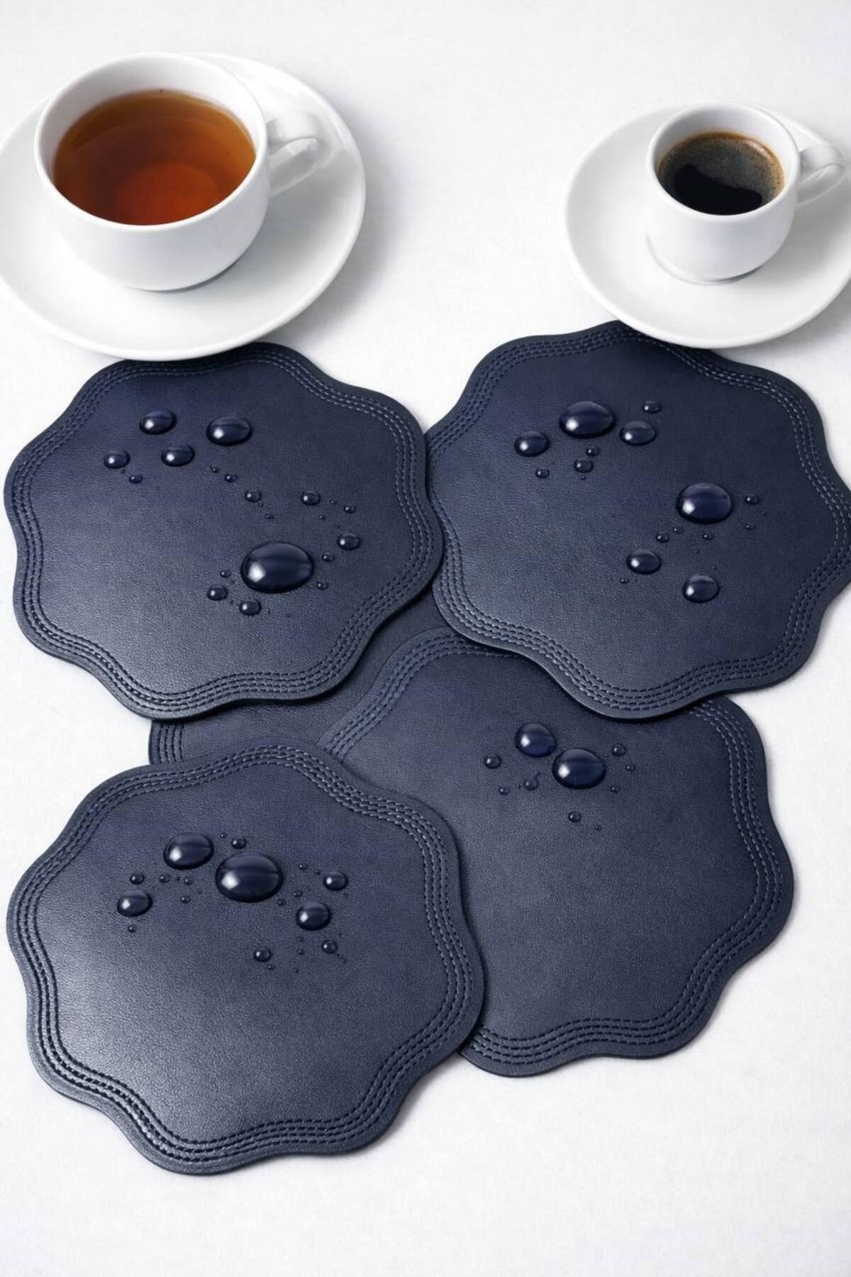Kahve Sonum Peçetesi Suni deri 14x14