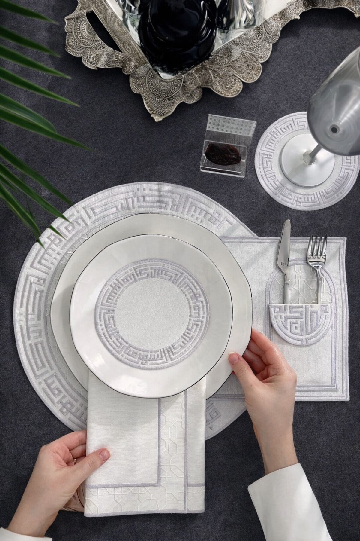 Ramazan Mübarek Amerikan Servis 24 pçs Su İtici