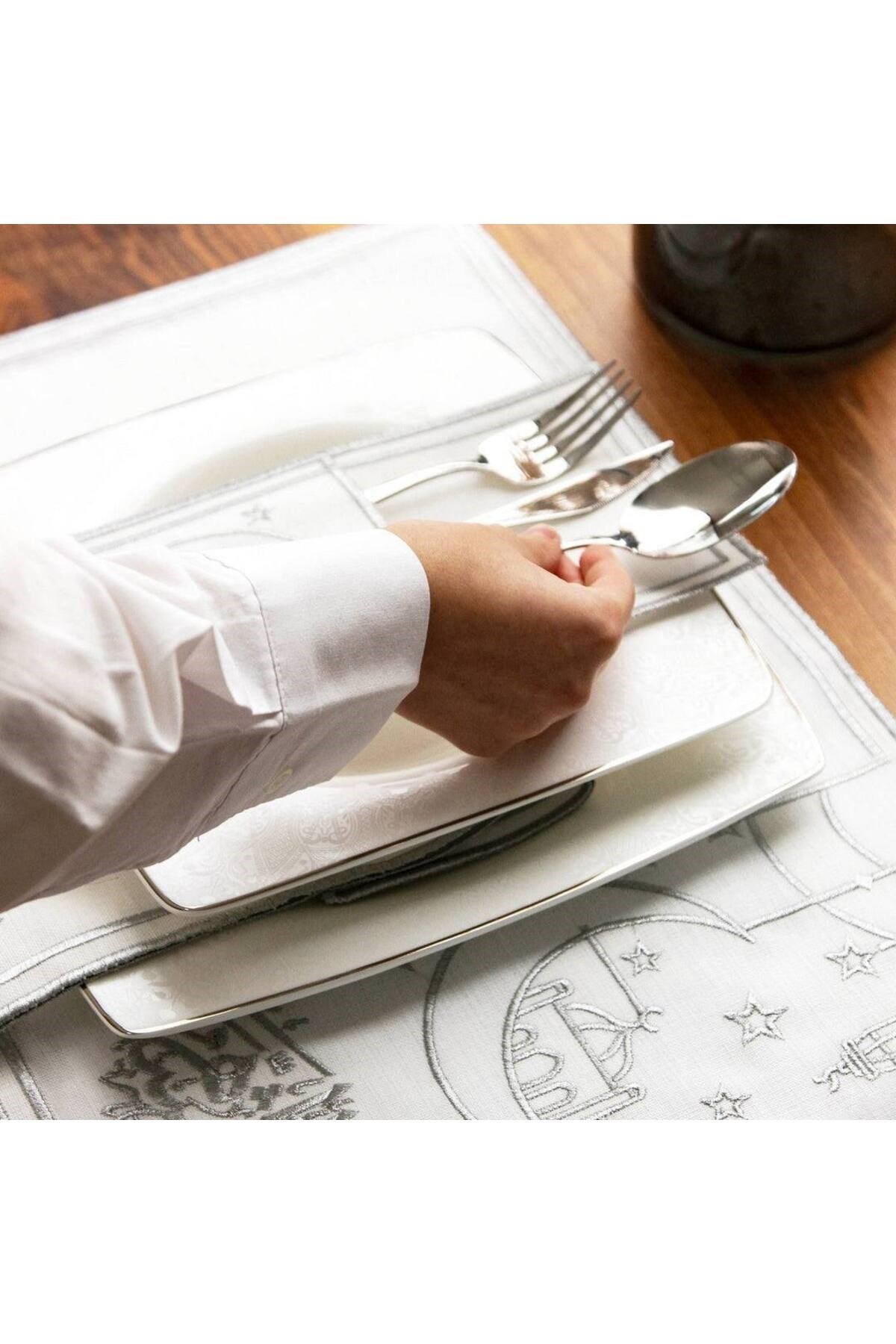 Ramazan Temalı Peçete Takımı 6 Kişilik 24 Parça