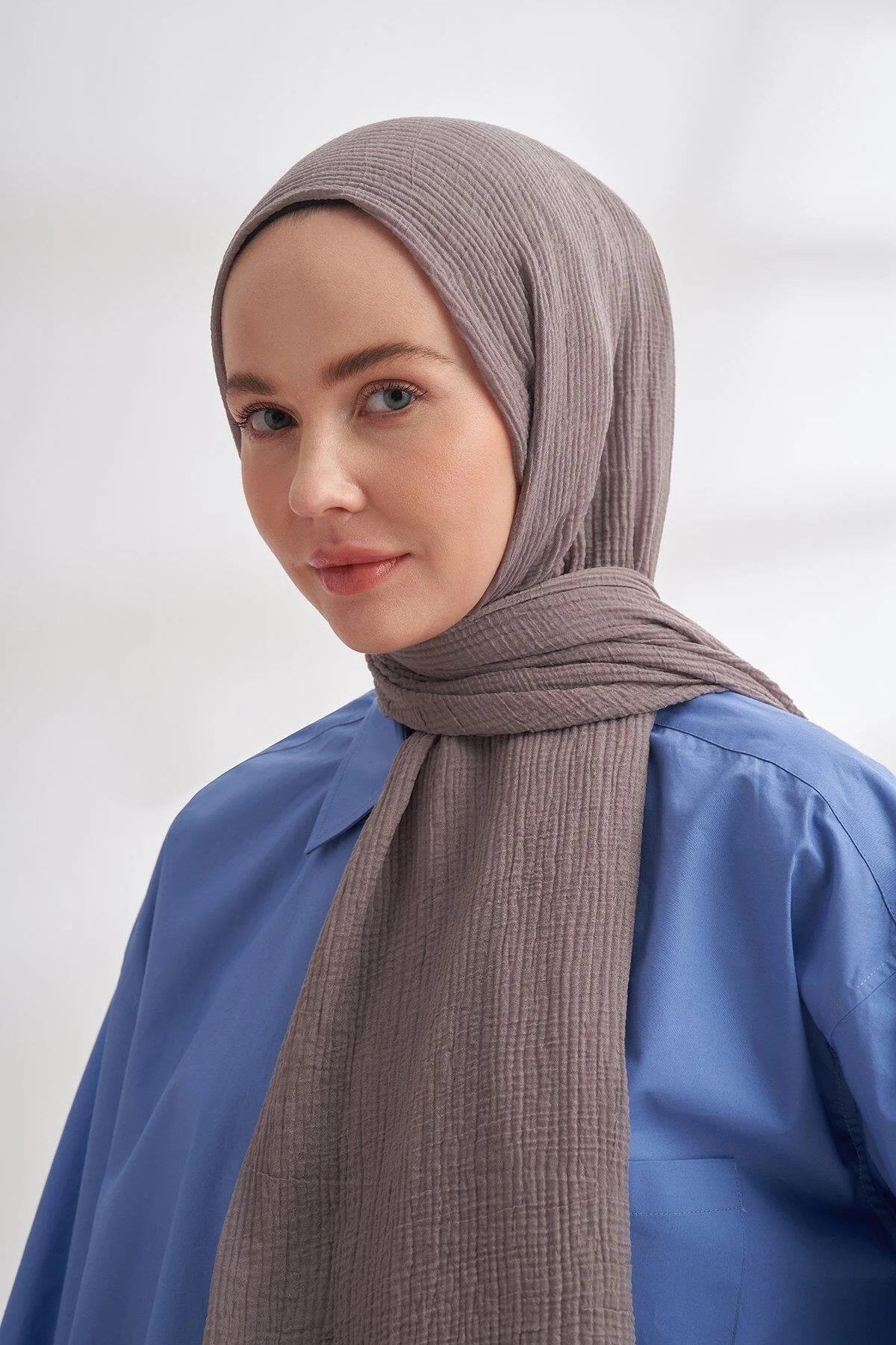 ARMANDA KOYU GRİ ŞAL