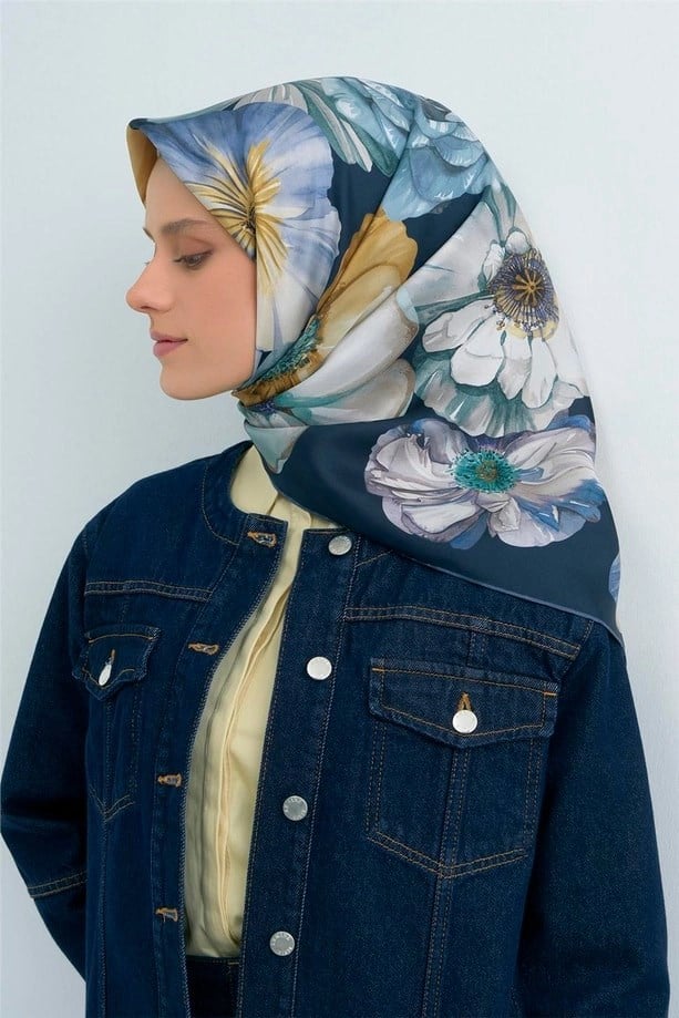 ARMİNE SAF İPEK SURA EŞARP 9503D 82