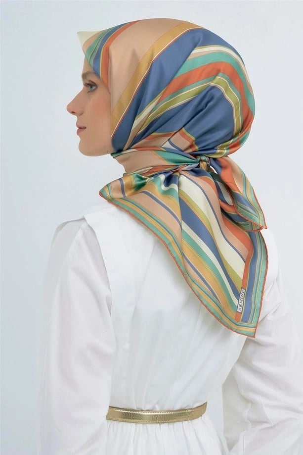 ARMİNE SAF İPEK SURA EŞARP 9514D 31