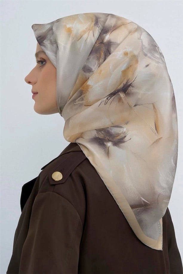 ARMİNE SAF İPEK SURA EŞARP 9515D 85