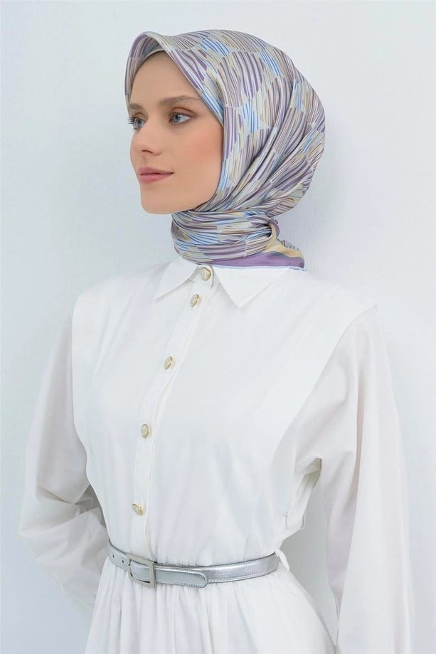 ARMİNE SAF İPEK SURA EŞARP 9533D 02